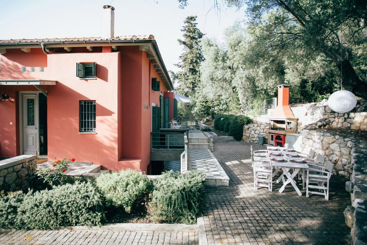 La Casa Rossa Villa Agios Nikitas Exterior photo